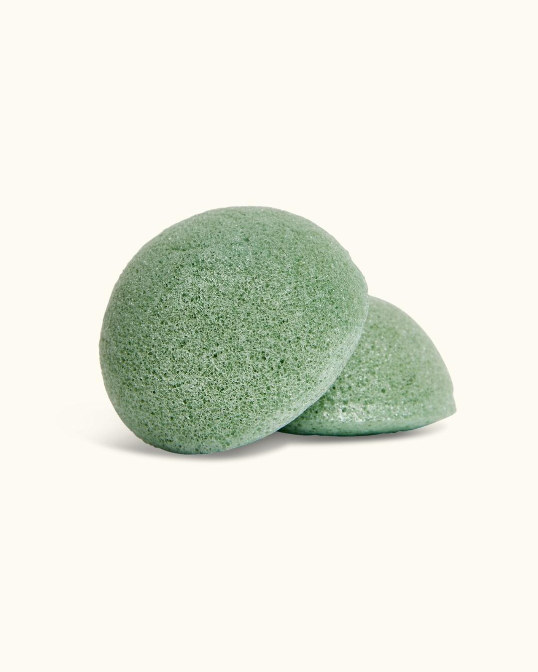 BLUEM Green Tea Konjac Sponge Biodegradable